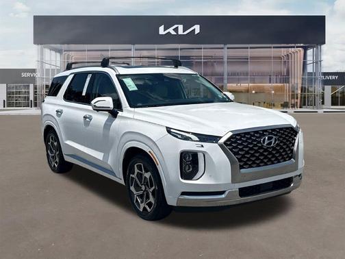 Hyper White 2022 Hyundai PALISADE Calligraphy