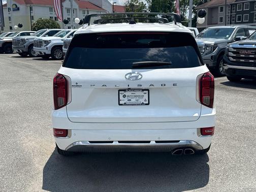 Hyper White 2022 Hyundai PALISADE Calligraphy