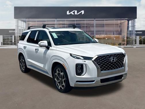 Hyper White 2022 Hyundai PALISADE Calligraphy