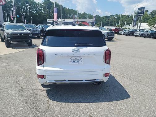 Hyper White 2022 Hyundai PALISADE Calligraphy