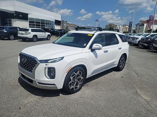 Hyper White 2022 Hyundai PALISADE Calligraphy