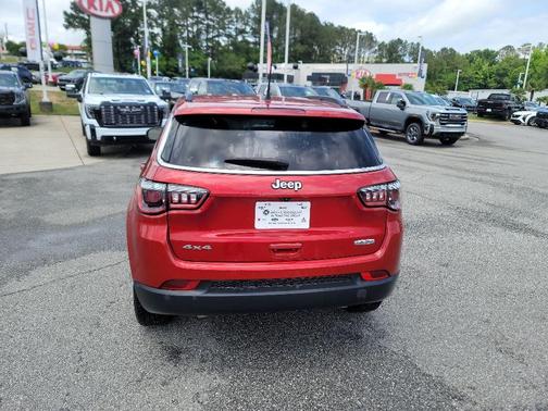 Red 2025 Jeep Compass Latitude