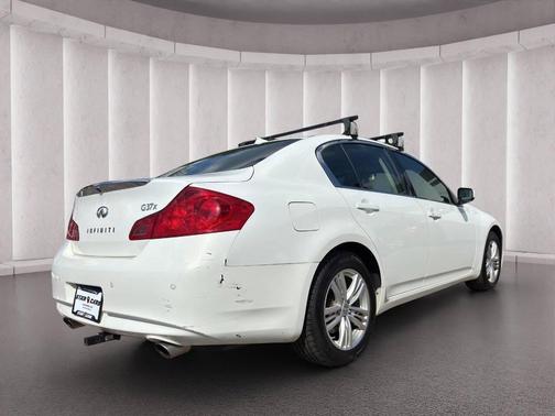 Moonlight White 2012 INFINITI G37x Base