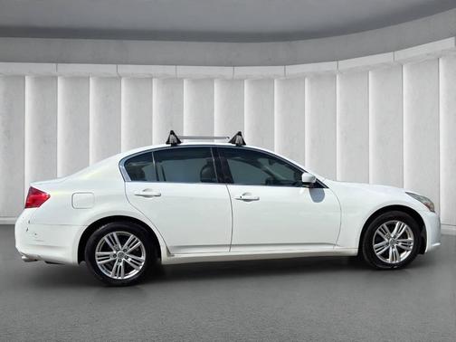 Moonlight White 2012 INFINITI G37x Base