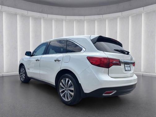 White Diamond Pearl 2016 Acura MDX 3.5L AcuraWatch Plus Package