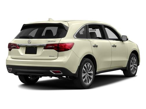 White Diamond Pearl 2016 Acura MDX 3.5L AcuraWatch Plus Package