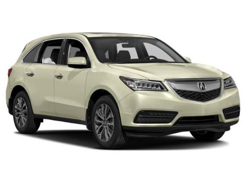 White Diamond Pearl 2016 Acura MDX 3.5L AcuraWatch Plus Package