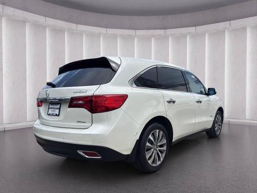 White Diamond Pearl 2016 Acura MDX 3.5L AcuraWatch Plus Package