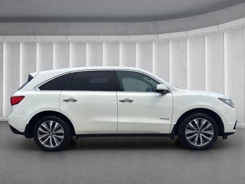 White Diamond Pearl 2016 Acura MDX 3.5L AcuraWatch Plus Package