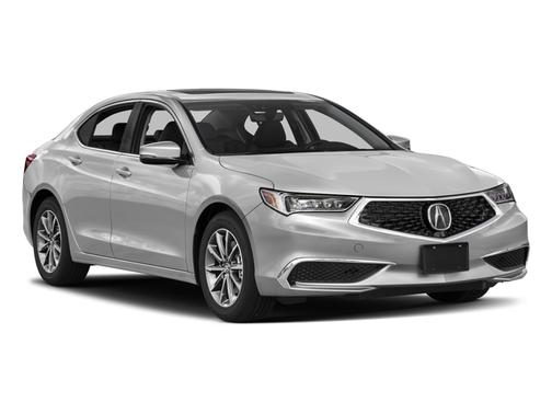 Crystal Black Pearl 2018 Acura TLX Technology