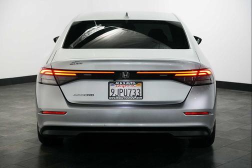 Solar Silver Metallic 2024 Honda Accord LX 1.5T