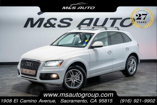 Ibis White 2015 Audi Q5 3.0 TDI Premium Plus