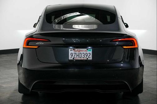 Stealth Grey 2025 Tesla Model 3 Long Range