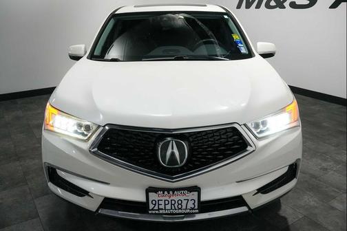White Diamond Pearl 2018 Acura MDX 3.5L w/Technology Package