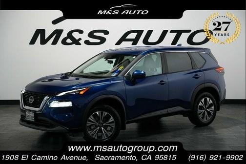 Caspian Blue Metallic 2023 Nissan Rogue SV