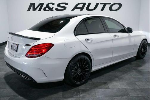 Polar White 2018 Mercedes-Benz C-Class Sedan