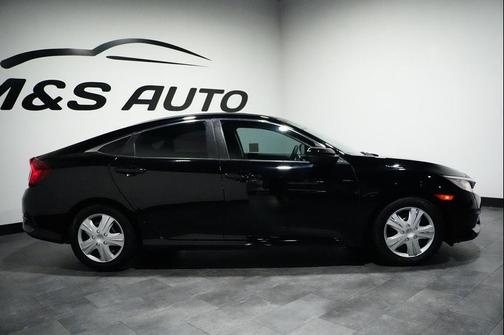 Crystal Black Pearl 2017 Honda Civic LX