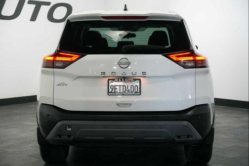 Glacier White 2023 Nissan Rogue S