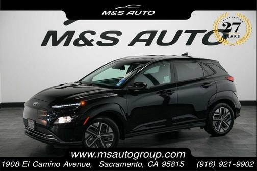 Abyss Black Pearl 2023 Hyundai KONA EV SEL
