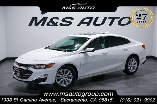Summit White 2024 Chevrolet Malibu FWD 1LT