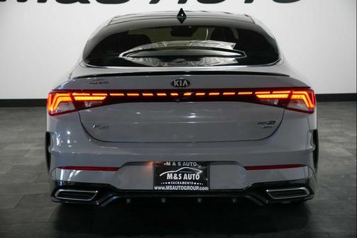 Wolf Gray 2021 Kia K5 GT-Line