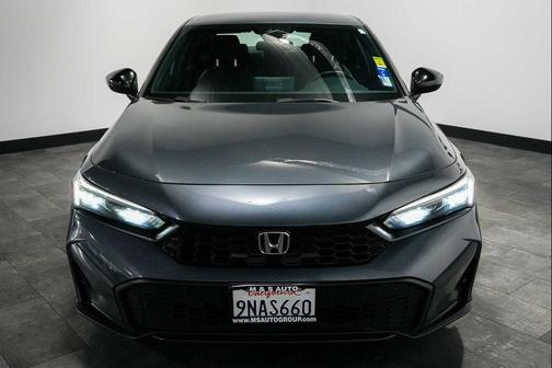 Crystal Black Pearl 2025 Honda Civic Sport