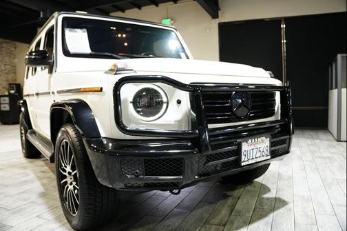 Polar White 2021 Mercedes-Benz G-Class SUV