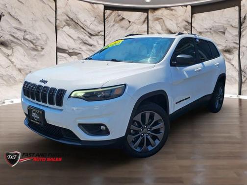 White 2021 Jeep Cherokee 80th Anniversary 4x4