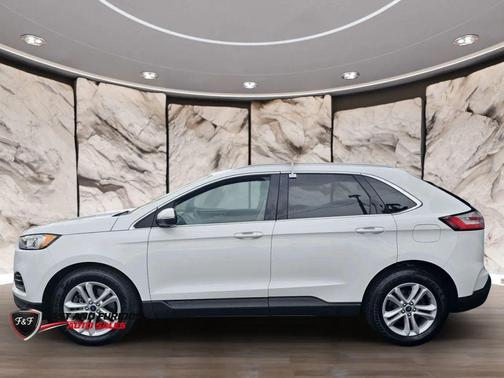 White 2020 Ford Edge SEL