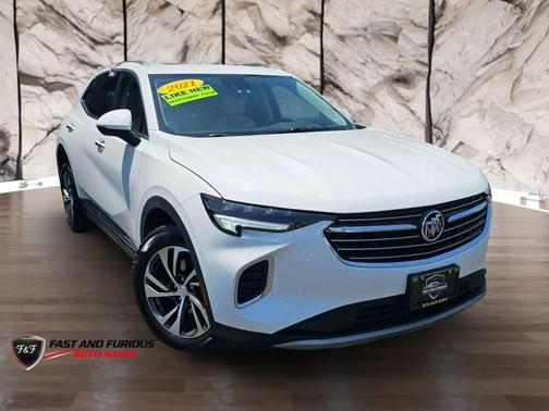 White 2021 Buick Envision AWD Essence