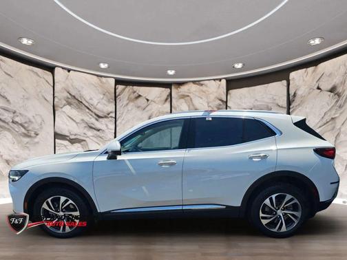 White 2021 Buick Envision AWD Essence