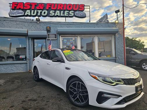 White 2020 Kia Optima S