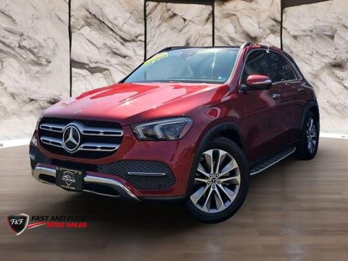 Red 2021 Mercedes-Benz GLE 350 4MATIC