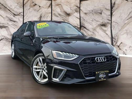 Black 2020 Audi A4 45 Premium Plus
