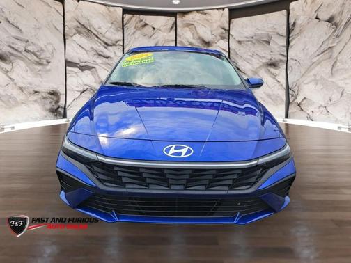 Blue 2024 Hyundai ELANTRA SEL