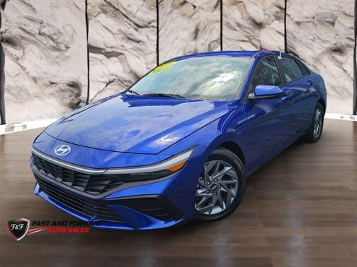 Blue 2024 Hyundai ELANTRA SEL