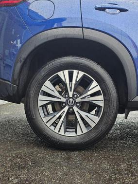 Blue 2021 Nissan Rogue SV