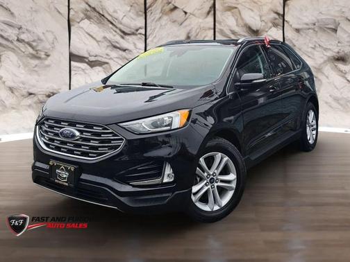 Black 2020 Ford Edge SEL