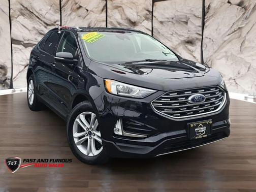Black 2020 Ford Edge SEL