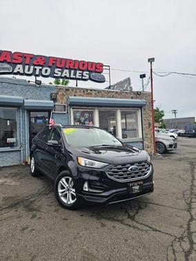 Black 2020 Ford Edge SEL