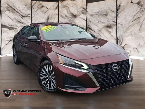 Red 2025 Nissan Altima 2.5 SV
