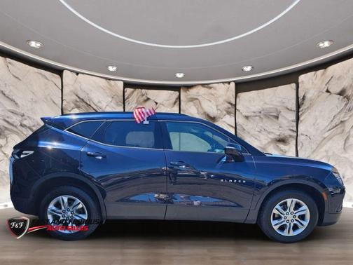 Blue 2021 Chevrolet Blazer 3LT