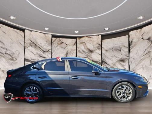 Portofino Gray 2021 Hyundai SONATA SEL