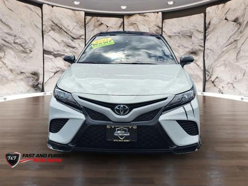 White 2021 Toyota Camry TRD