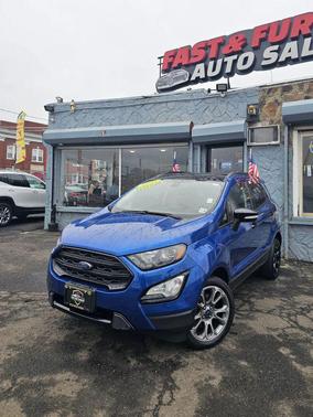 Blue 2022 Ford EcoSport SES