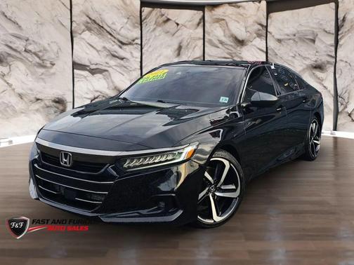 Black 2021 Honda Accord Sport SE 1.5T