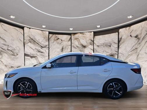 White 2025 Nissan Sentra SV