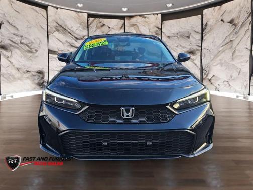 Black 2025 Honda Civic LX