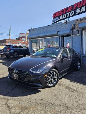 Blue 2023 Hyundai SONATA SEL