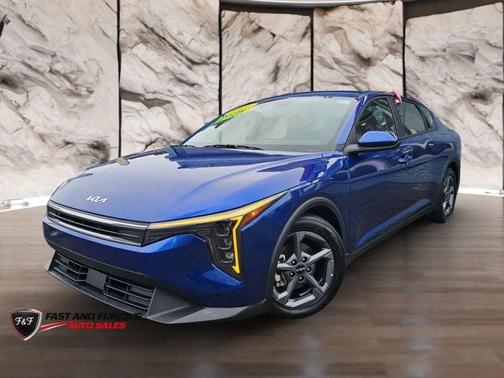 Blue 2025 Kia K4 LXS